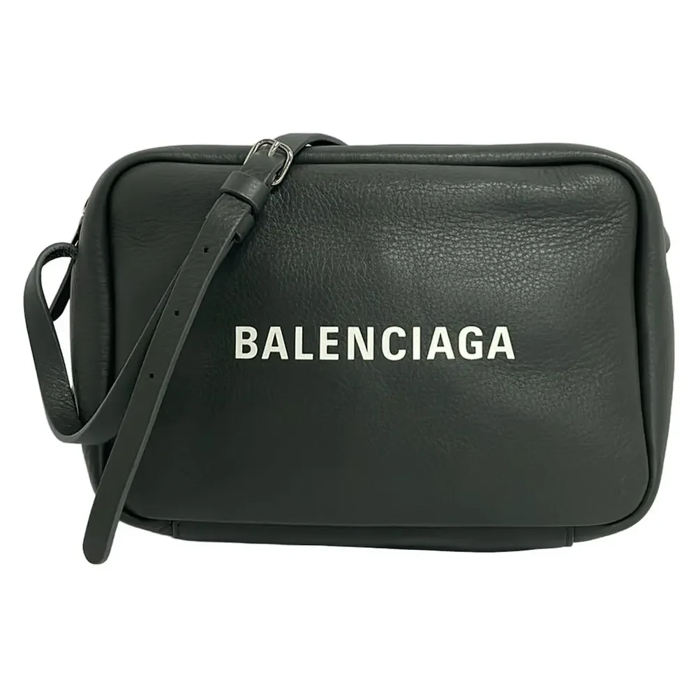 Balenciaga Everyday Camera Bag S Shoulder Bag 489812 Gray White